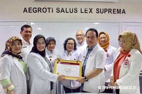 RSUD dr. Pirngadi Medan Raih Akreditasi Rumah Sakit Tingkat Utama